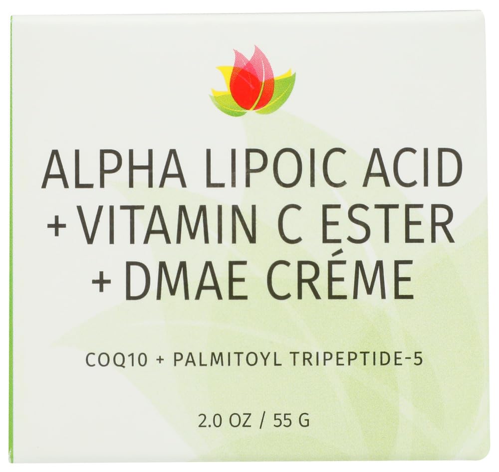 REVIVA LABS - Alpha Lipoic Acid ויטמין C Ester DMAE Creme (2.oz)