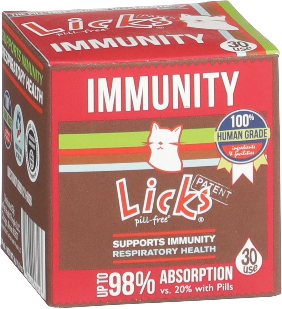 מחסנית Cat-Free Cat Immunity - Immune Support Cat Supcompplies - תוספי נשימה - Health Supplies - Gel Packets - 30 Uses