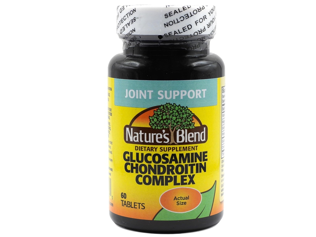 Nature's Blend Glucosamine Chondroitin Complex Tablets, 60 Tabs