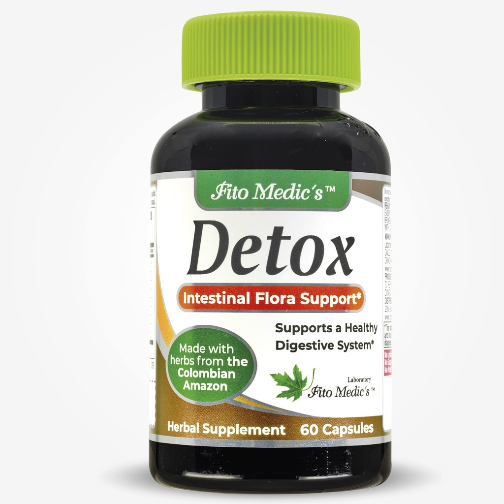 מעבדה - Detox ניקויse - 30 ימים - קולון נקי - מתקדם פורמולה 9 הצלעות בלנדרה, תמיכה פלורה מעיים, ו - קולון Broom- Ultra High Absorption.