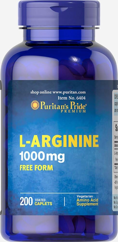 הגאווה של פוריטאן L-Arginine 1000 מ"ג-200 קיטס