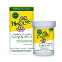 Mega Food Baby & Me 2 Prenatal Probiotic, Vegetarian Pregnancy Prebiotics ו Probiotics לנשים, Digestive Health & Immune תמיכה עם ויטמין B6 עבור טיפול בחולים בוקר, 30 קפסולות