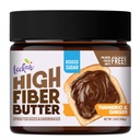 Leckar High סיבים Butter (reduced סוכר, אגוזים חינם, מיקרובימא ידידותי) לארוחת בוקר קלה (Turmeric וג'ינג'ר (reduced Sugar)