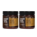 כל אדם ג'ק בירד Butter- Subtle Sandalwood Smell - hydrotes וסגנונות יבשים, Unruly Beards בעוד Relieving Itch - באופן טבעי דרייב עם Shea Butter שמן קוקוס - 4ounce (2 Pack)