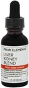 Liver Kidney Band Herbal Tincture Four Elements Organic Herbals 1 oz נוזל