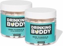שתיית באדי (2pack, After-Drinking Aid with DHM, Prickly Pear, L-Cystine ו- L-theanine, Milk Thistle, B-Vitamins, ג'ינג'ר
