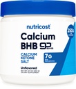 Calcium BHB (250g) Unflavored - Calcium Ketone Salt - Non-GMO Gluten-Free