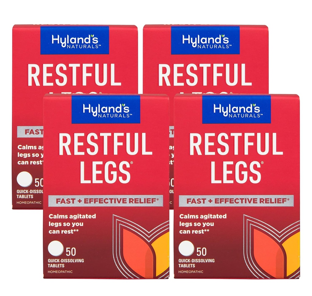 Hyland's Restful Legs Tablet 50 ea (Pack of 4)