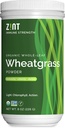 Zint Wheatgras אבקת, אורגני (8 oz): תוסף תמיכה כוחני, Whole Leaf Antioxidant Chlorophyll Source for Detox, Immunity Boosterity