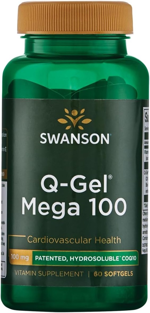 סוונסון Q-Gel Mega 100 מיליגרם 60 Sgels