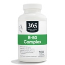 365 על ידי Whole Foods Market, ויטמין B-50 Complex, טבעוני, 180 קפסולות
