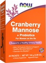 עכשיו תוספים, Cranberry Mannose + Probiotics עם תערובת של 10 Probiotic Bacterial סטרינס, 24 / Box