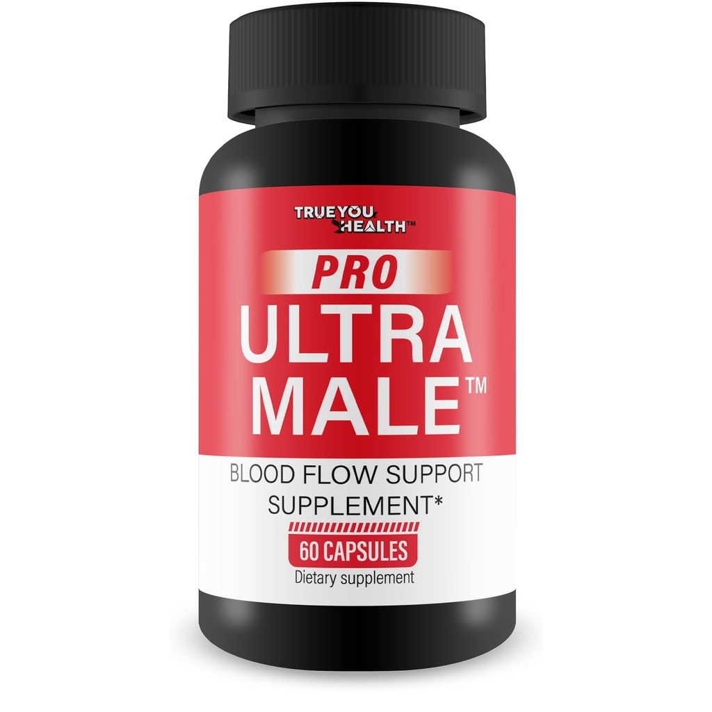 Pro Ultra Male - Best Blood Flow Support - גלולות דם מתקדמות של קפסולות דם זכר - Men Flow - Blood Circulation תוספי for Men Help Blood Flow Boostulation