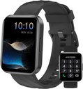 Smart Watch (Answer / Make Calls), 1.85 "Smart Watches for Men Digital Watch Fitness Tracker עם 100+ Sport Modes Heart Rate Monitor עבור iOS טלפונים עמידים למים