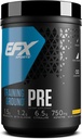 EFX ספורט אימון קרקע טרום עבודה אבקה | אנרגיה ושומן | עם Hydromax Glycerol, Citrulline, Beta Alanine | 300 מ"ג Caffeine | 20 משרתים (מנגו)