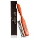 Zilber Haar קבוע Beard Brush - Soft Boar Bristles - מברשת הדובדבן לגברים - ישר ומקדם צמיחה זקן - עובד עם שמן Beard ו Balms - חיוני עבור ערכות טיפול חרדל
