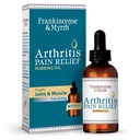 Frankincense and Myrrh Arthritis Pain הקלה בתעשיית הנפט - דלקת פרקים כאב Reliever with Frankincense Essential Oil for Sciatica, back, Neck, Hands, Knees, Joints and Shoulders, 2 fl.oz.