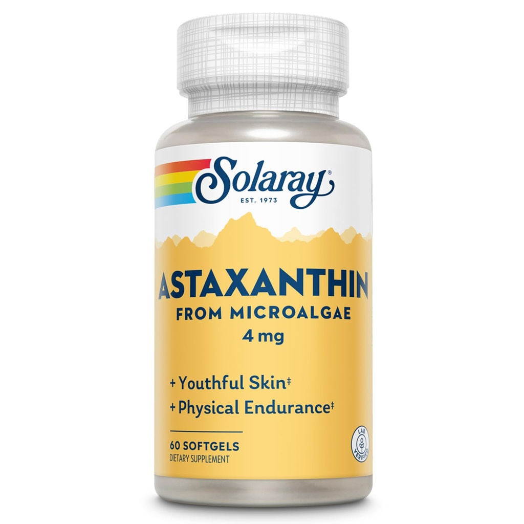 SOLAרי Astaxanthin 4 מ"ג | Antioxidant
