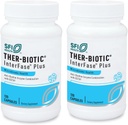 Klaire Labs SFI Health Interfase Plus - Enzymeשילוב של Disrupt biofilm Matrix + EDTA - מערכת העיכול, Gut פלורה, Biofilm & Detox תמיכה (120 קפסולות / 2 Pack)