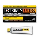 Lotrimin Ultra Antifungal Jock Itch Cream עם Butenafine hydrochloride, Jock Itch Treatment for Men, Women, and Kids Over The Age of 12, 1.1 oz Tube