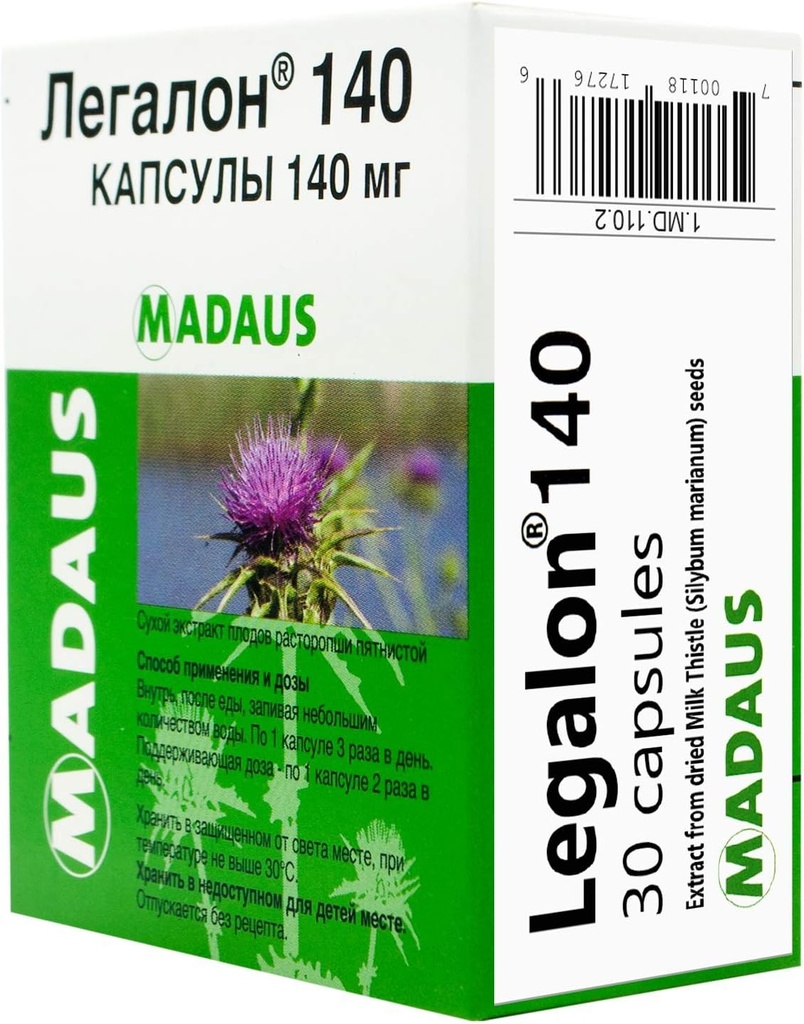 30 קפסולות 140 מ"ג (Milk Thistle Extract)