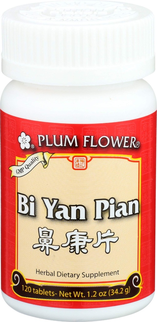 PLUM Flower CHINESE TEA B Yan Pian Tb, 120 CT