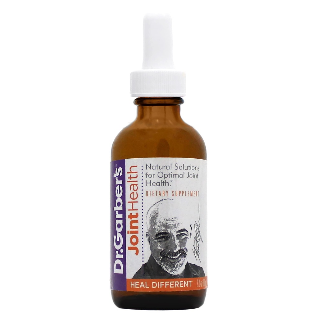 ד"ר Garber's Natural Solutionsnd Health Drops - תוספת נוזלית Gemmotherapy לתמיכה משותפת בריאה ותפקוד, תיקון משותף ושיפור ניידות & גמישות - 60 מ"ל