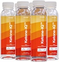 Ketone-IQ - Get Your Fuel from Ketones אין סוכר, אין מלח, אין קפאין. 60 משרתות של קטונים לשתייה לדרגה מהירה אלבט קטון. פורמולה חדשה ומשפרת! (6 ct)