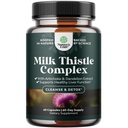 Liver תומך חלב תוספת עבור Liver ניקוי Detox & תיקון - Advanced Milk Thistle ו Dandelion Root תוספת עם Artichoke Extracts for Detox - 60 Cttox