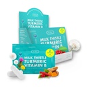 The Plug Liver Cleanse Detox & Fix Pills - Milk Thistle Liver Detox - Fatty Liver Support Supplement - 20 Herbal Liver כמוסות, Turmeric & ויטמין B עבור מערכת בריאות העיכול & החיסון