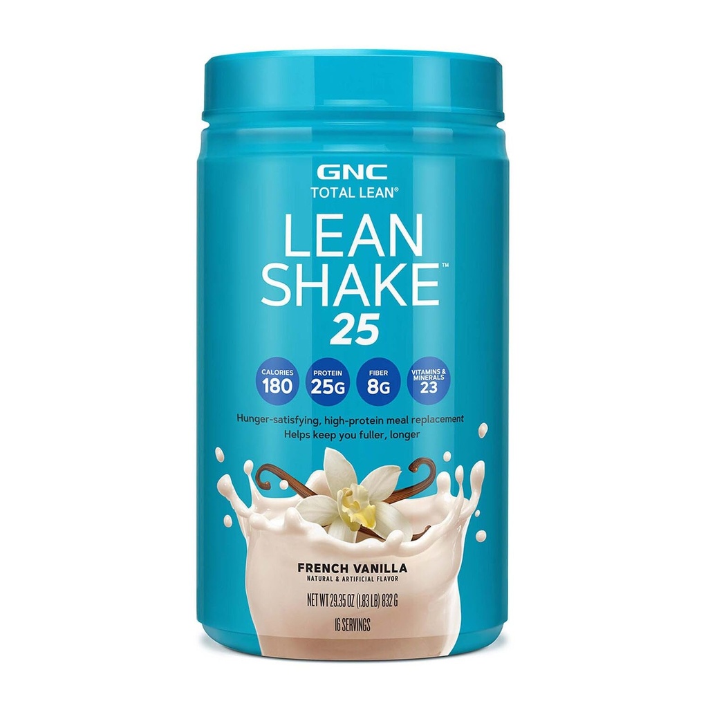 GNC Total Lean Shake 25 - וניל צרפתית (16 משרתים)