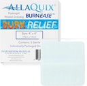 Burn Dressing Pads by AllaQuix - XL 4 "Sterile Pads (Box of 5) | Instant Cooling פדs, Scalds, Sunburn