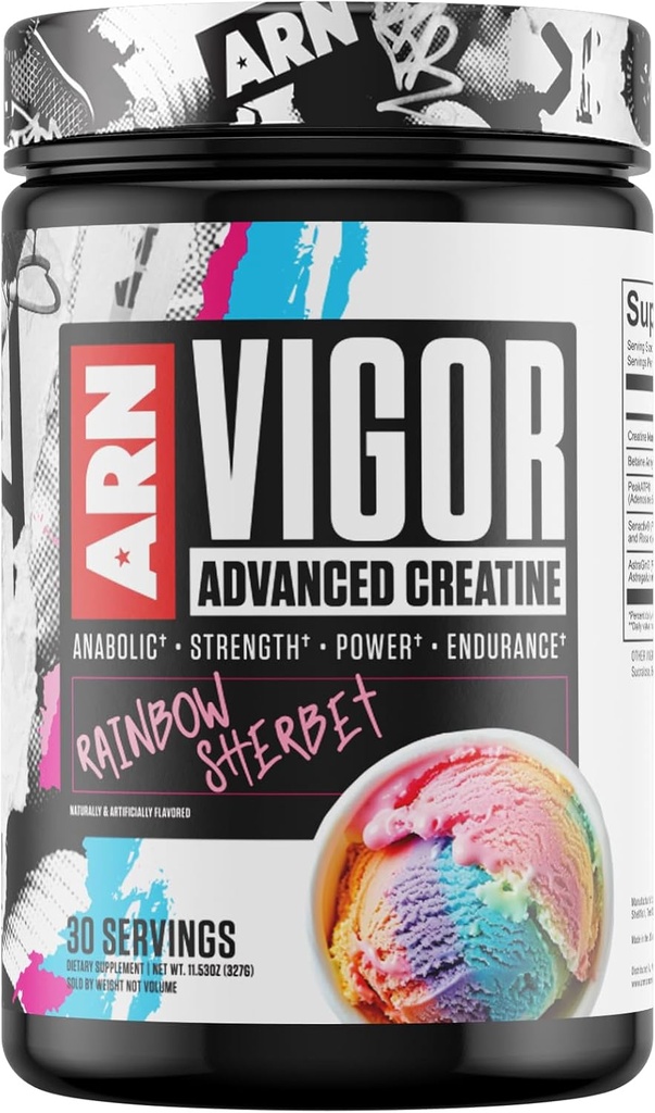 קטגוריה: ARN | Vigor Advanced Creatine Formula (30 משרתים,קשת שרבת)