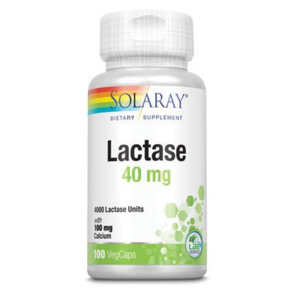 SOLAרי Lactase קפסולות, 40mg | 100 Count