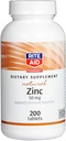 Rite Aid Natural Zinc, 50 מ"ג, 200 טבליות - תומך בתפקוד Immune - תוספי ויטמין - תוספי ויטמין - תוספי Zinc טבעיים - מינרלים חיוניים לבריאות אנטי-חמצן - Easy-to-Swallowant