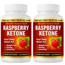 פטל קטון קפסולות, All-Natural Formula, May Support Active Healthy Lifestyle, 1000 מ"ג תוסף, 120 קפסולות (לא טבעוני), 4 חודשים אספקה, Raspberry Ketone, non GMO