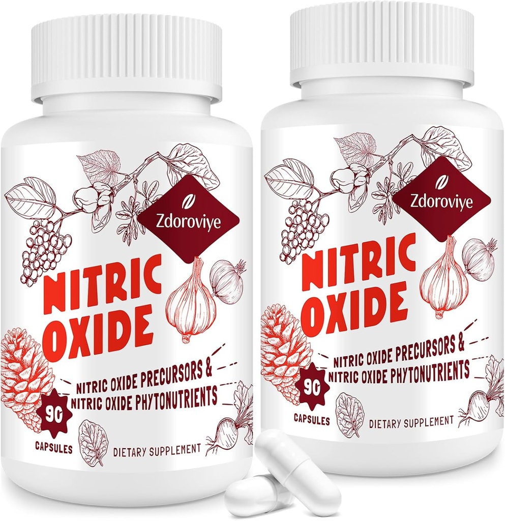 תוסף Nitric Oxide לגברים (2 בקבוקים)