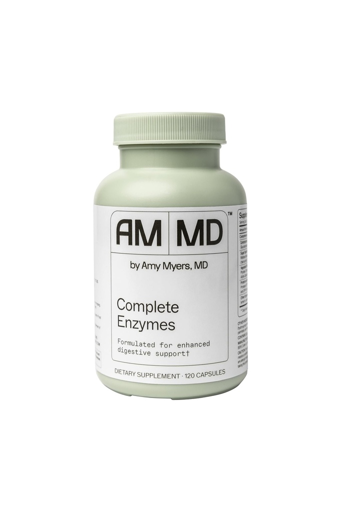 איימי מאיירס MD Enzymes - Got Care & Digestive Health Support Supplement - Daily Healthy Microbiome Support Nutritional Supplement - 120 קפסולות