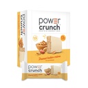 Power Crunch חלבונים Wafer Bars, חטיפים חלבונים גבוהים עם טעם טעים, בוטנים Butter Crème, 1.4 Ounce (12 Count)