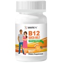 BariatricPal 1000mcg B12 סוכר חינם מלטס (90 Count)