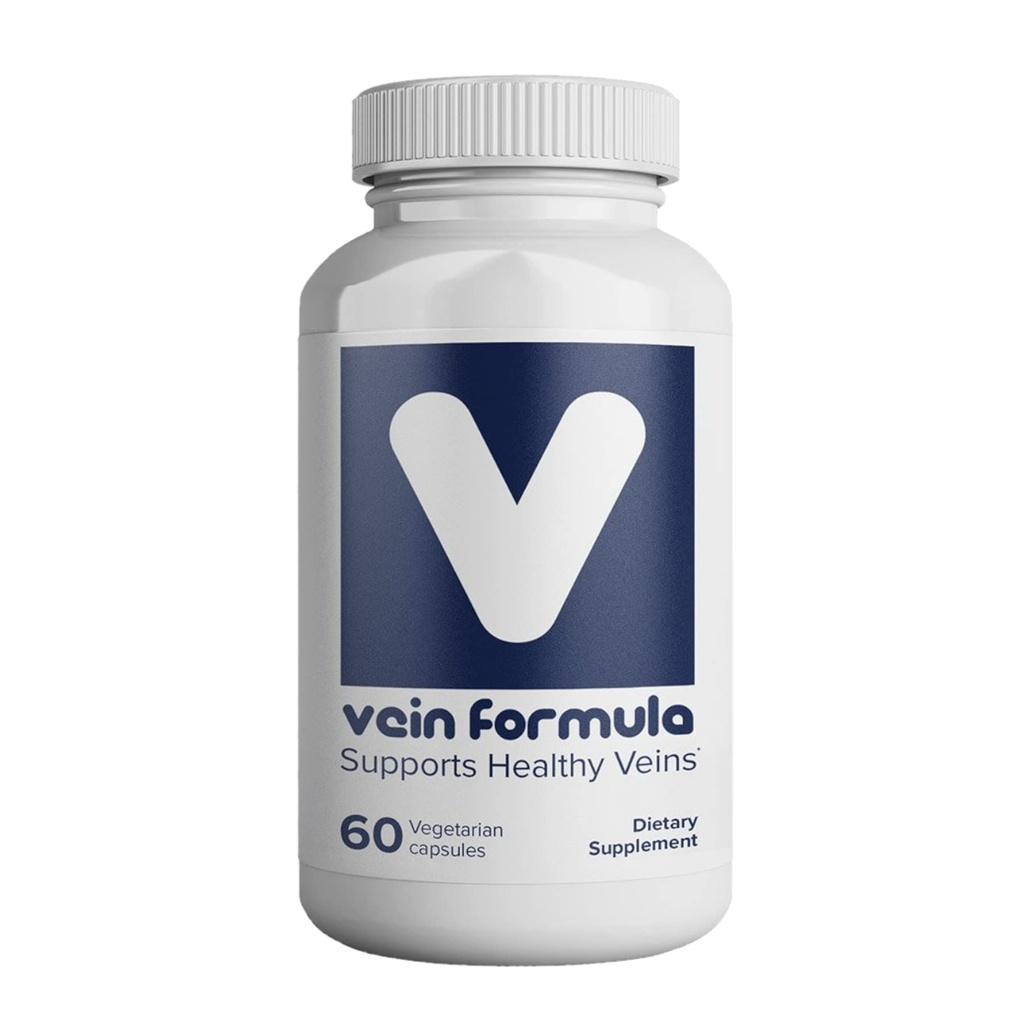 VITASUPPORTMD Vein Formula, Blood Circulation and Leg Vein Supplement, 60 קפסולות, דיסמין Hesperidin 667 מ"ג מ MPFF, Micronized Bioflavoids