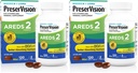 PreserVision areDS 2 עין ויטמין & מינרלים תוספת, מכיל Lutein, ויטמין C, Zeaxanthin, Zinc & ויטמין E, 120 Softgels (Packing May Vary) (Pack of 2)