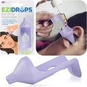 אוזן Drop Applicator Aid - Precise & Easy Application for Ear Drops - Fits Most Standard Ear Drop Bottles כולל Droppers - Portable, Reusable אוזניים ניקוי ותרופות כלי