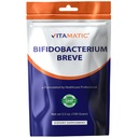Vitamatic Bifidobacterium אבקה פרוביוטית - תמיכה בבריאות העיכול - 100 גרם (3.5 OZ) - 100 משרתים