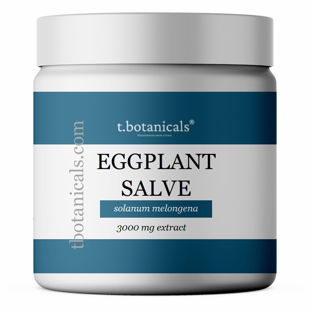 חליפת ביצים עבור הפרעות עור, 3000 מ"ג לחלץ, Eggplant Salve, Broad Spectrum Eggplant Extractle, Balm for Skin Disorders, Eggplant Cream