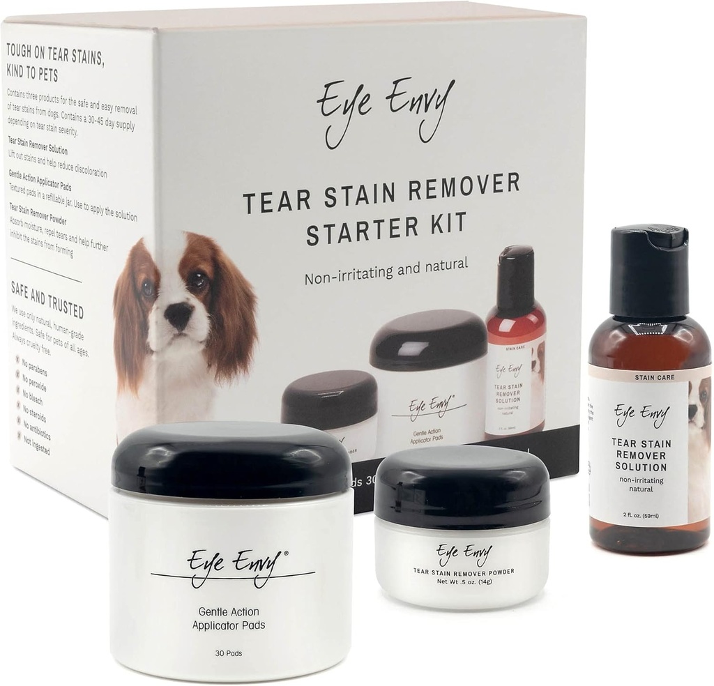 Tear Tear Stain Remover Starter Kit מיוצר בארה"ב