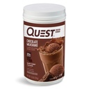 Quest Nutrition Chocolate Milkshake חלבון אבקת, 22g חלבון, 2g Net Carbs, 1g Sugar, Low Carb, Gluten Free, 1.6 פאונד, 24 משרתים