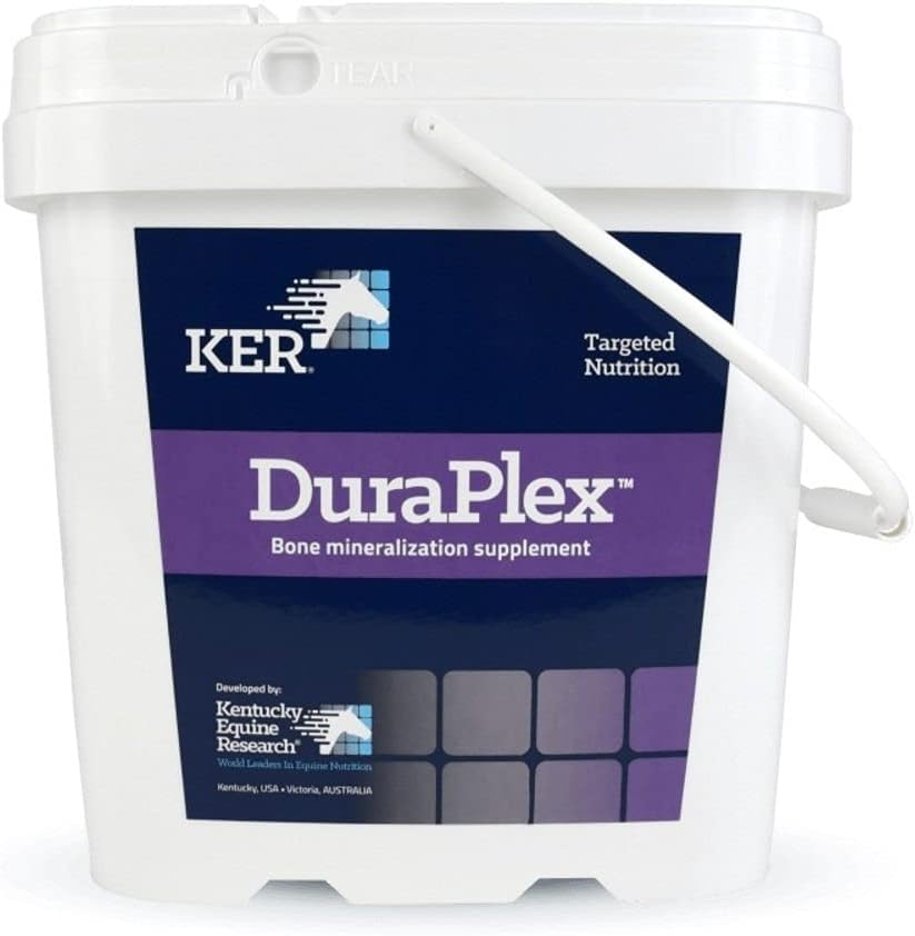 קנטקי Equine Research DuraPlex: תוסף מינרליזציה העצם, 4 ק"ג (66 מנות)