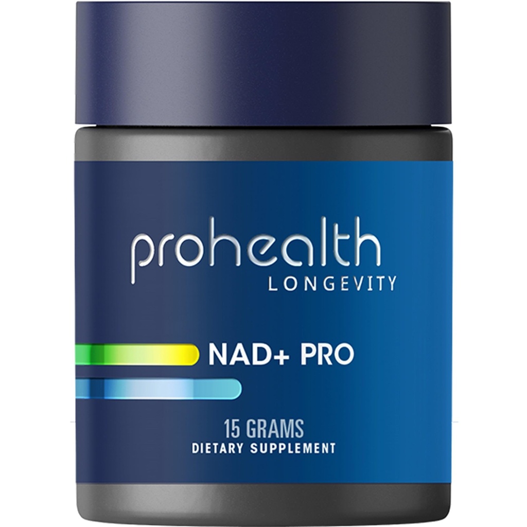 ProHealth NAD+ Pro (15 גרמים) - NAD+ Boosting פורמולה - Pure Nicotinamide Adenine Dinucleotide Bioavailable אבקת Longevity
