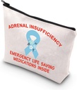 TSMO Adrenal Support Medical Alert Bag - חירום מציל תרופות בתוך עזרה ראשונה